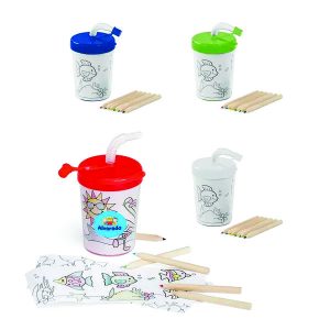 Copo Infantil com Tampa Personalizado
