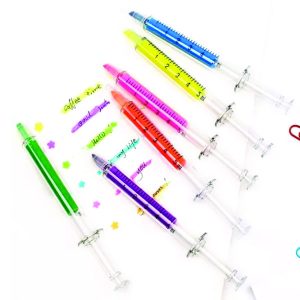 Caneta Seringa Marca Texto