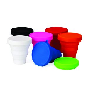 Copo retrátil personalizado para brinde