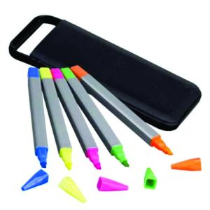 Kit Canetas e Marca Texto Personalizados