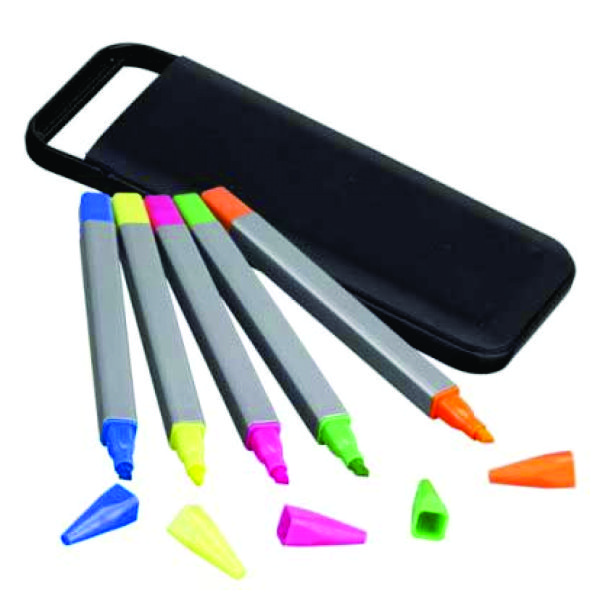 Kit Canetas e Marca Texto Personalizados
