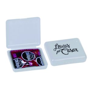 Porta preservativos personalizado brinde