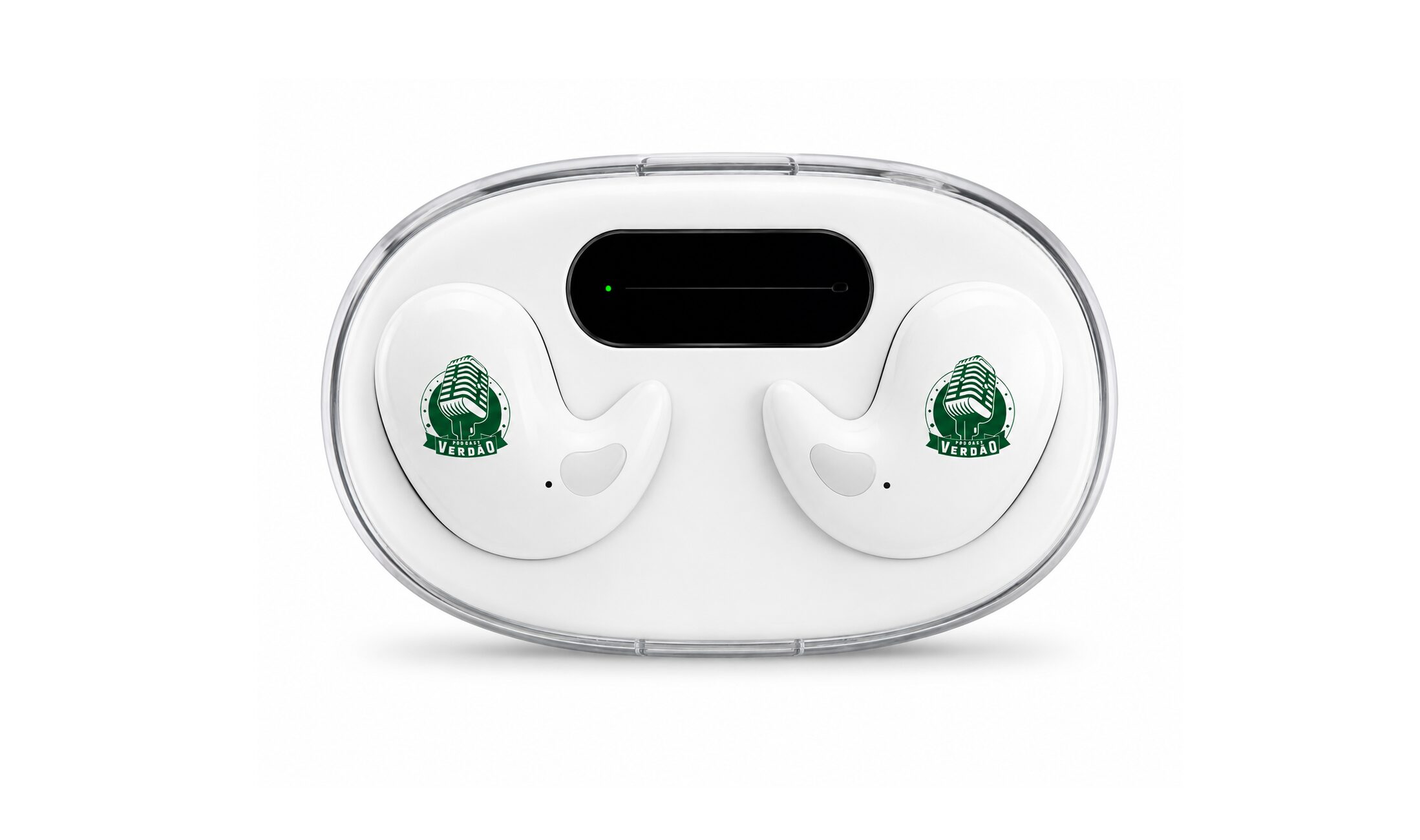 Fone de Ouvido Bluetooth com Case Carregador