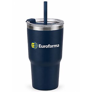Copo de viagem térmico e compacto 600 mL