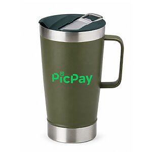 Caneca Térmica Inox com Abridor 500ml