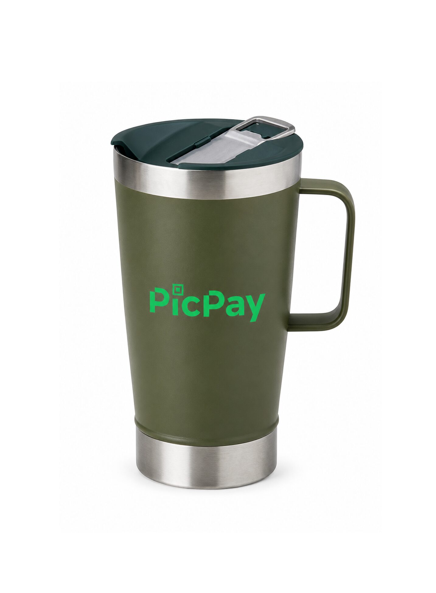 Caneca Térmica Inox com Abridor 500ml