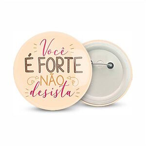 Botton Americano com Alfinete Personalizado