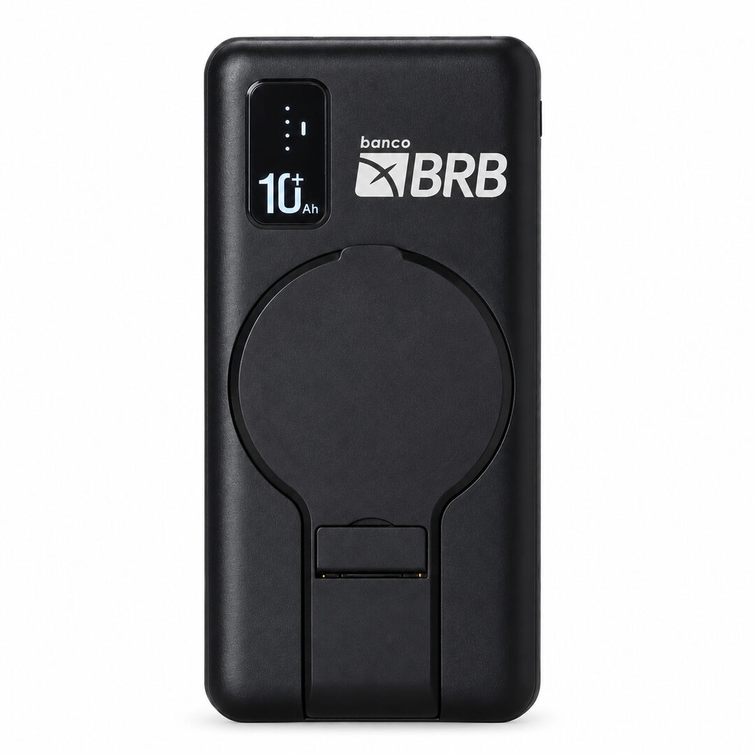 Power Bank 10.000mAh com Indicador LED