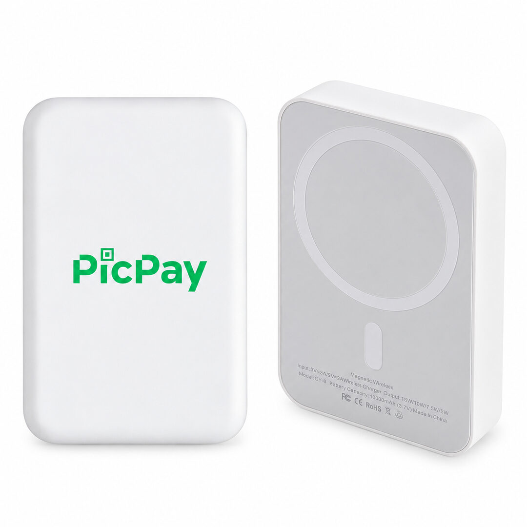 Power Bank 10.000mAh com Carregamento via Indução