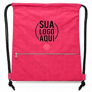 Mochila Saco de Nylon Personalizada com Logo
