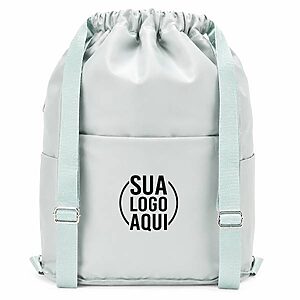 Mochila Saco Poliéster Personalizado com logo