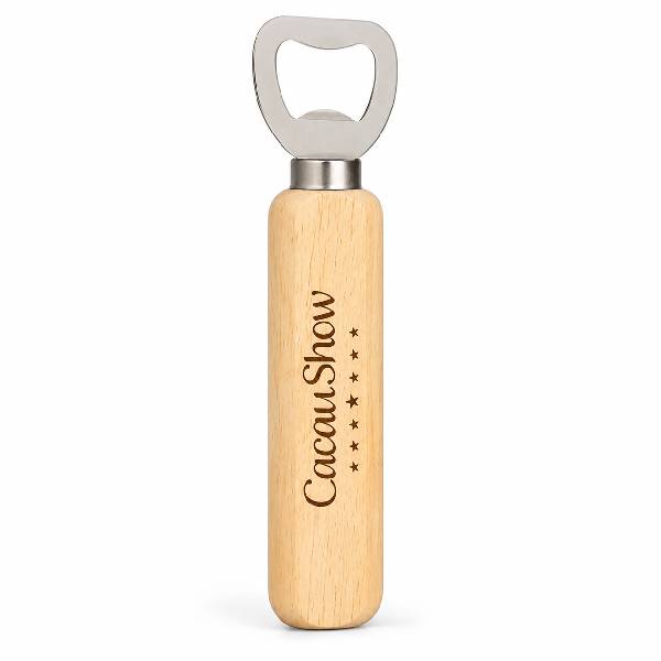 Abridor de Garrafa Madeira Personalizado