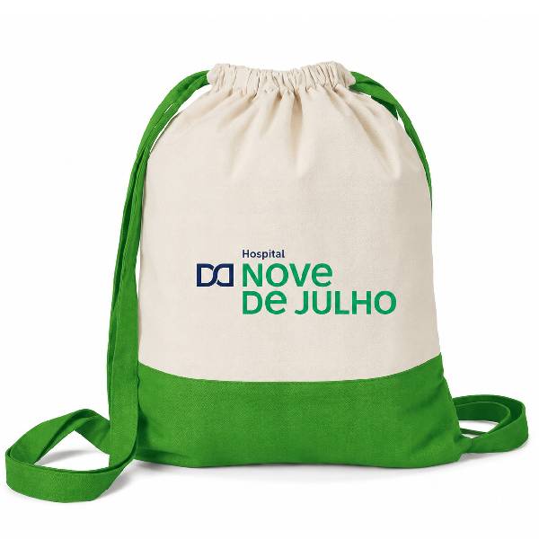 Mochila Saco com Logo