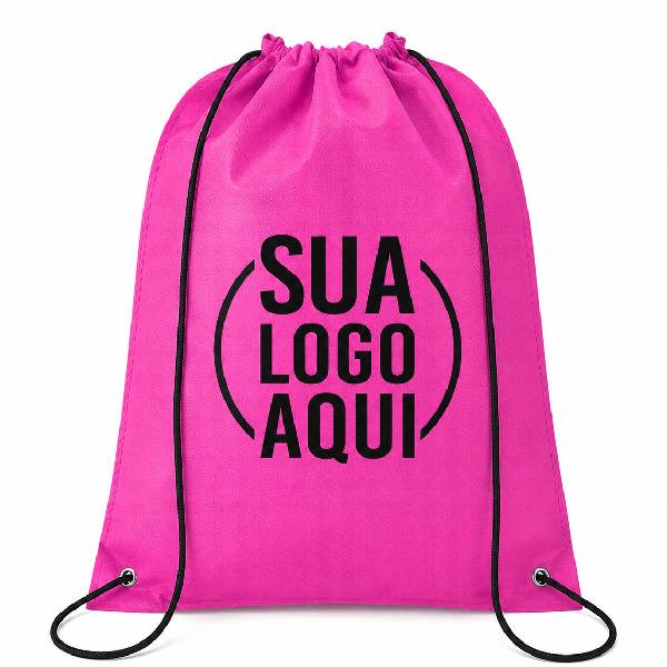 Mochila Saco com Logotipo Personalizado