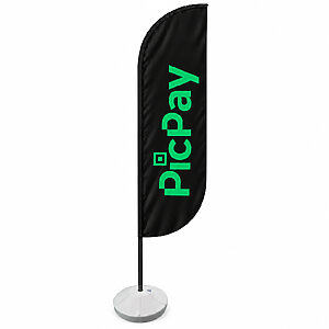 Wind Banner Personalizado com Logo