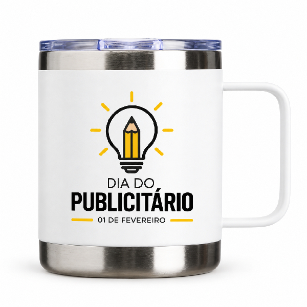 Caneca Térmica Dia dos Publicitários