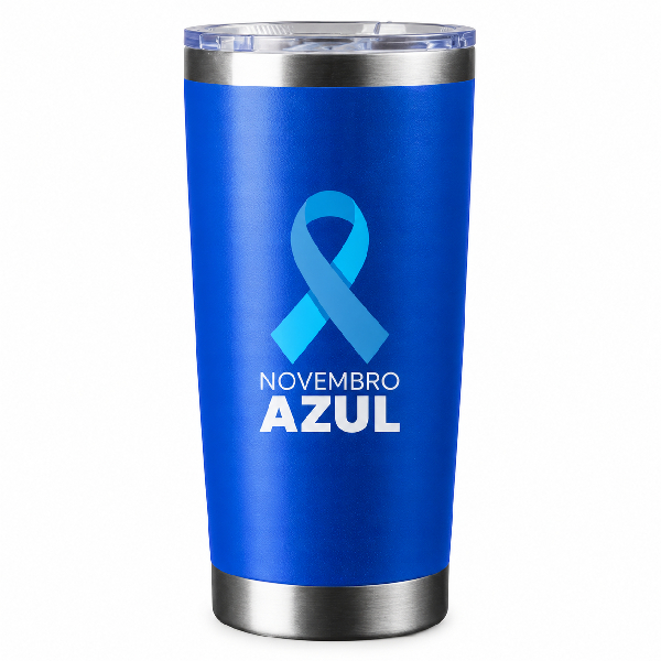 Copo Térmico Novembro Azul