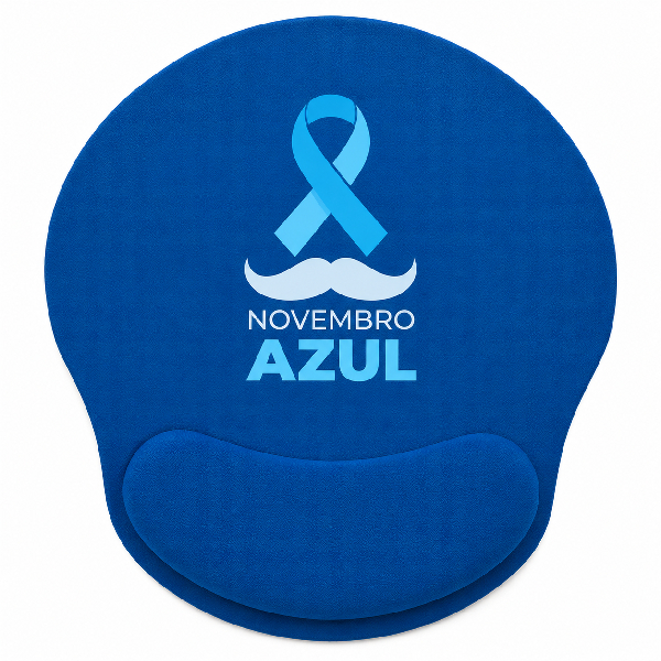 Mouse Pad Novembro Azul