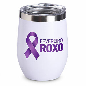 Copo Térmico Fevereiro Roxo
