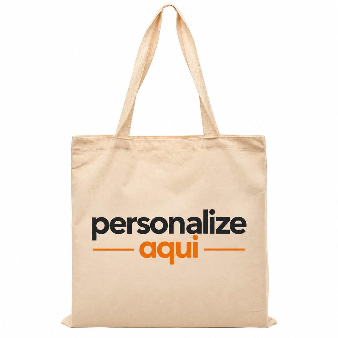 Ecobag de Algodão Cru Personalizada Brinde