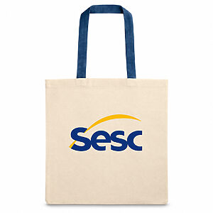 Ecobag de Algodão com Alça Colorida