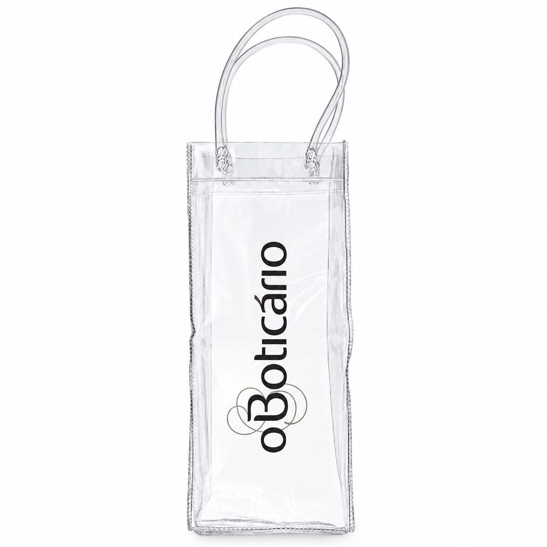 Sacola de PVC para Garrafa Personalizada