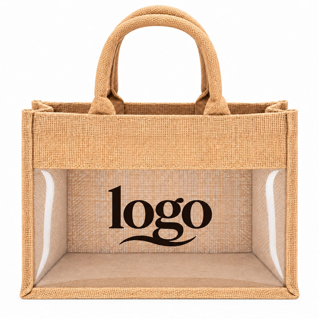 Sacola de Juta Personalizada com Logo